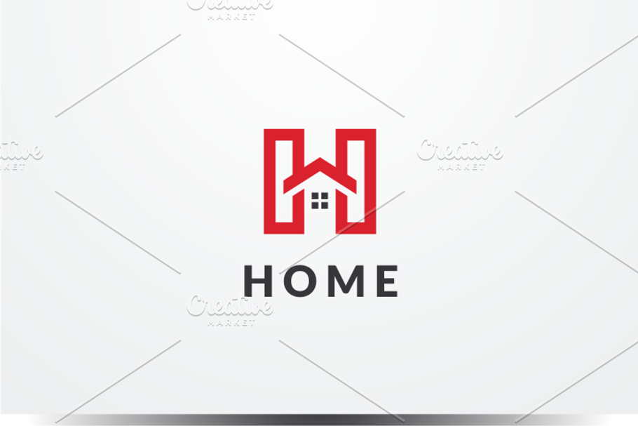 Home - H Logo in Logo Templates - product preview 8