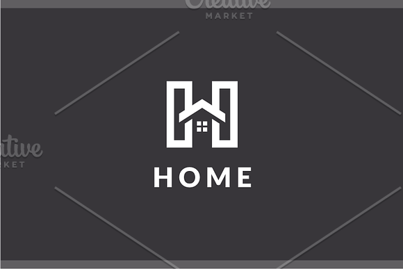 Home - H Logo in Logo Templates - product preview 1