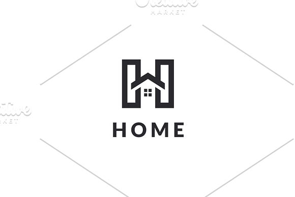 Home - H Logo in Logo Templates - product preview 2
