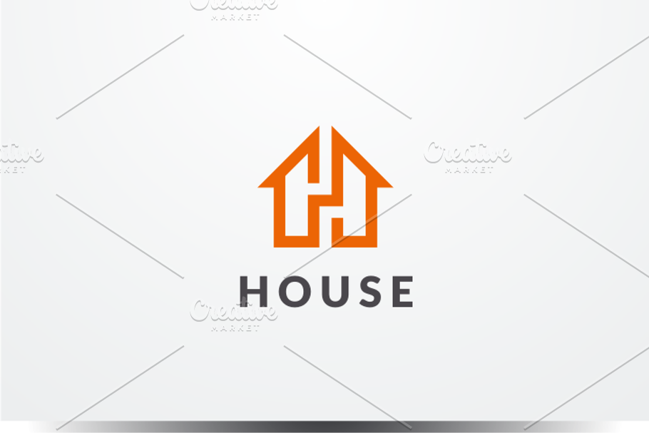 House - H Logo in Logo Templates - product preview 8