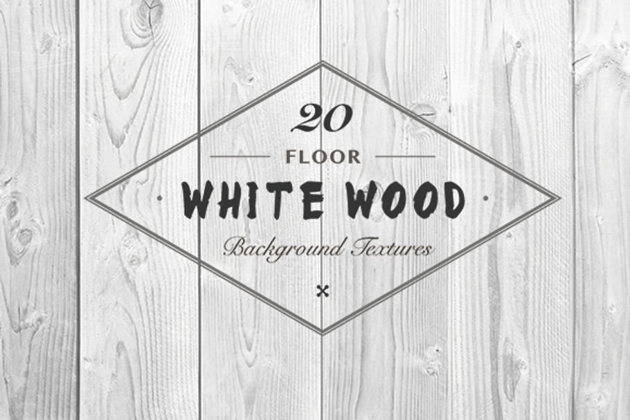White Wood Floor Background Textures
