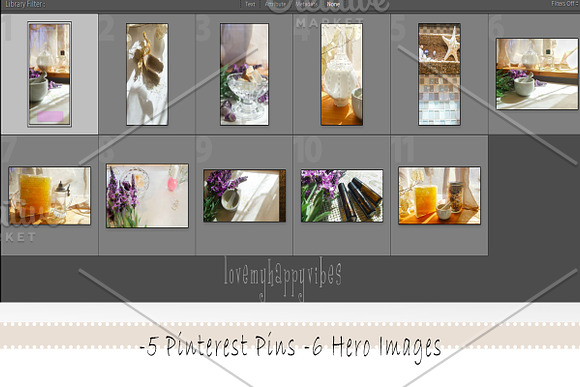 Oils and Honey Pinterest Pack in Pinterest Templates - product preview 5