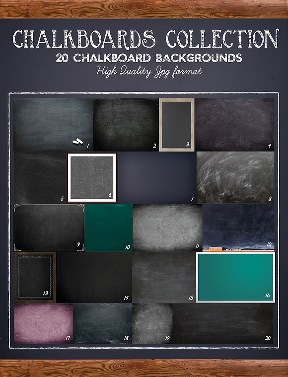 Chalkboard Lettering Project Kit in Objects - product preview 6