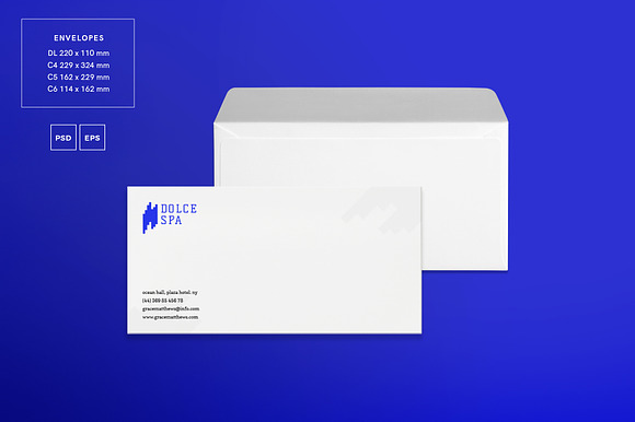 Branding Pack | Dolce Spa in Branding Mockups - product preview 1