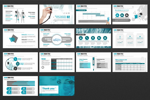 Medical PPT Template in PowerPoint Templates - product preview 2