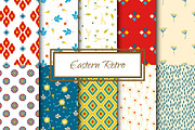 Eastern Retro Floral Patterns