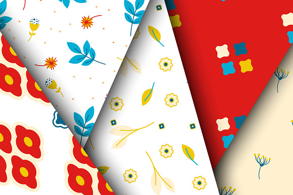 Eastern Retro Floral Patterns in Patterns - product preview 2