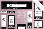 Banners Pack | Brilliant Nail Bar