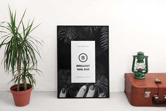 Print Pack | Brilliant Nail  Bar in Templates - product preview 4