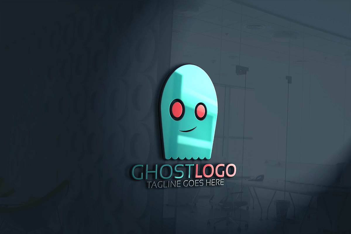 Ghost Logo in Logo Templates - product preview 8