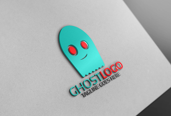 Ghost Logo in Logo Templates - product preview 1