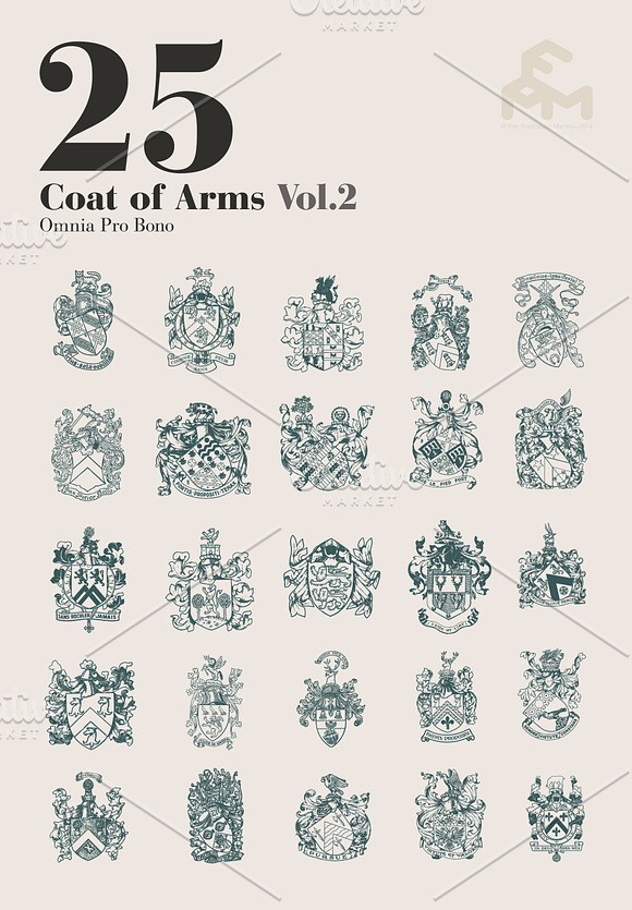 25 Coat Of Arms - Vol.2 in Illustrations - product preview 2