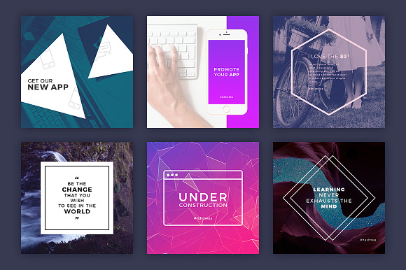 Social Media Templates Kit in Instagram Templates - product preview 2