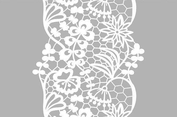 Lacy vector elegant collection in Patterns - product preview 2