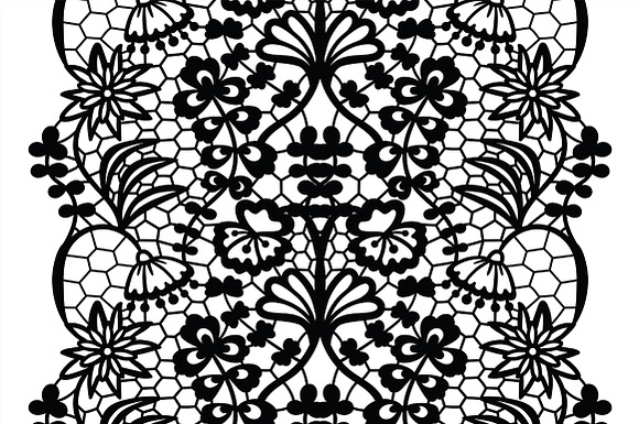 Lacy vector elegant collection in Patterns - product preview 5