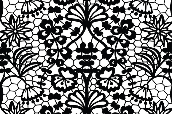 Lacy vector elegant collection in Patterns - product preview 8
