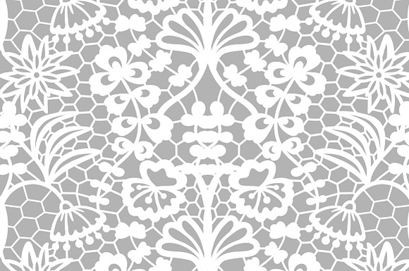 Lacy vector elegant collection in Patterns - product preview 9