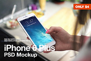 iPhone 6 Plus PSD Mockup