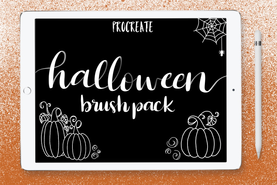 Procreate Halloween Brush Pack in Photoshop Brushes - product preview 8