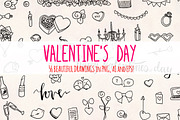 Valentine's Day 56 Sketch Graphics