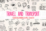 58 Travel Transport Holiday Elements