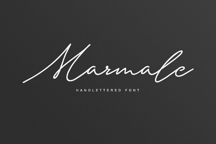 Marmale in Script Fonts - product preview 8