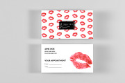 Lipstick Business Card Template