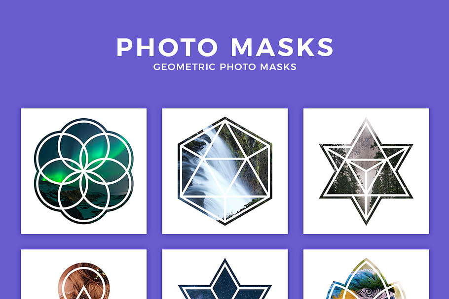 Geometric Photo Masks