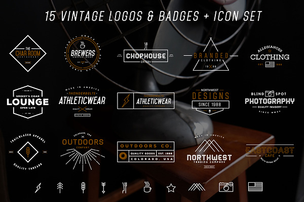 Logos & Icons Bundle - 25% Off