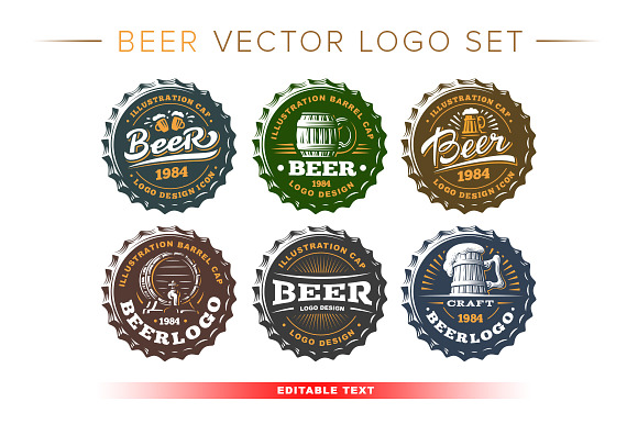 Beer logo in Logo Templates - product preview 3