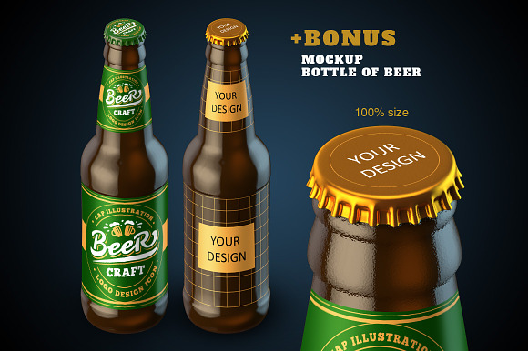 Beer logo in Logo Templates - product preview 4