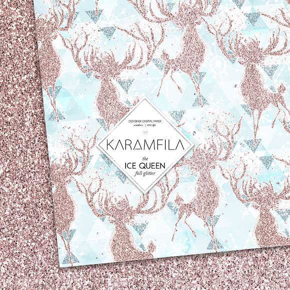 Glitter Geometric Patterns in Patterns - product preview 1