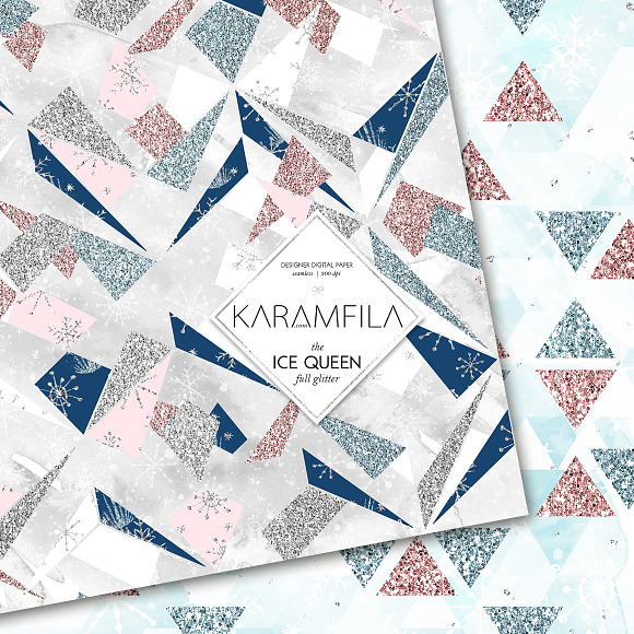 Glitter Geometric Patterns in Patterns - product preview 4