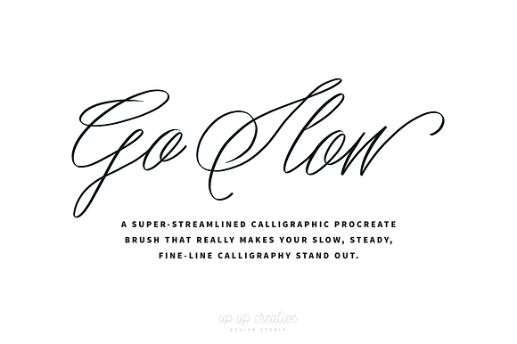 Ten Procreate Lettering Brushes in Photoshop Brushes - product preview 3
