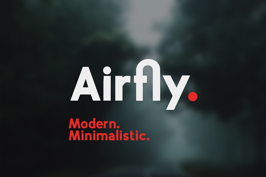 Airfly [sans serif typeface] in Sans-Serif Fonts - product preview 8
