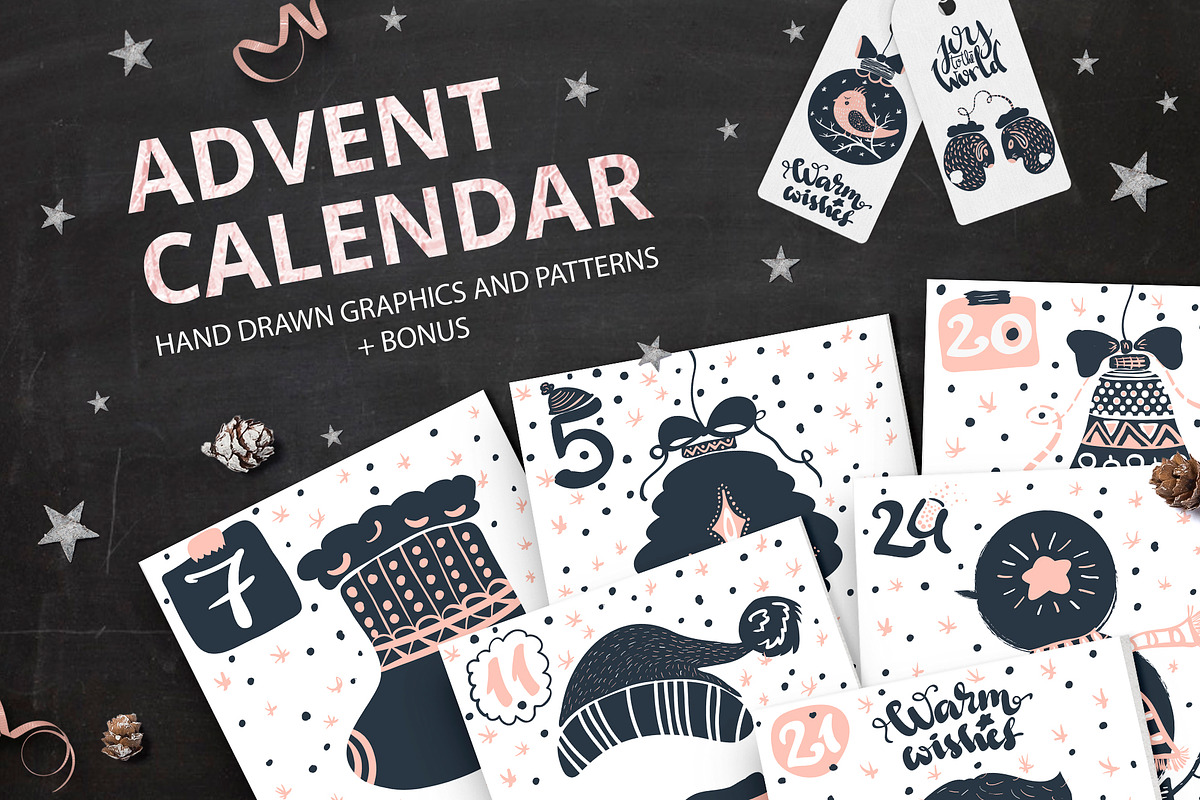 Christmas Advent Calendar in Objects - product preview 8