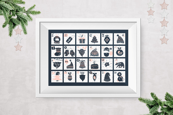 Christmas Advent Calendar in Objects - product preview 7