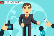 Interview illustration