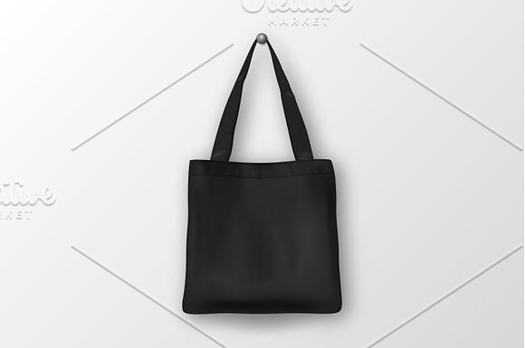 Tote bag. Vector set.  in Illustrations - product preview 2