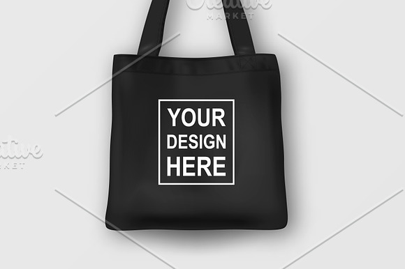 Tote bag. Vector set.  in Illustrations - product preview 4