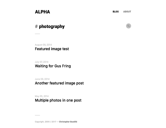 Alpha, for Kirby 3.× CMS in Themes - product preview 3