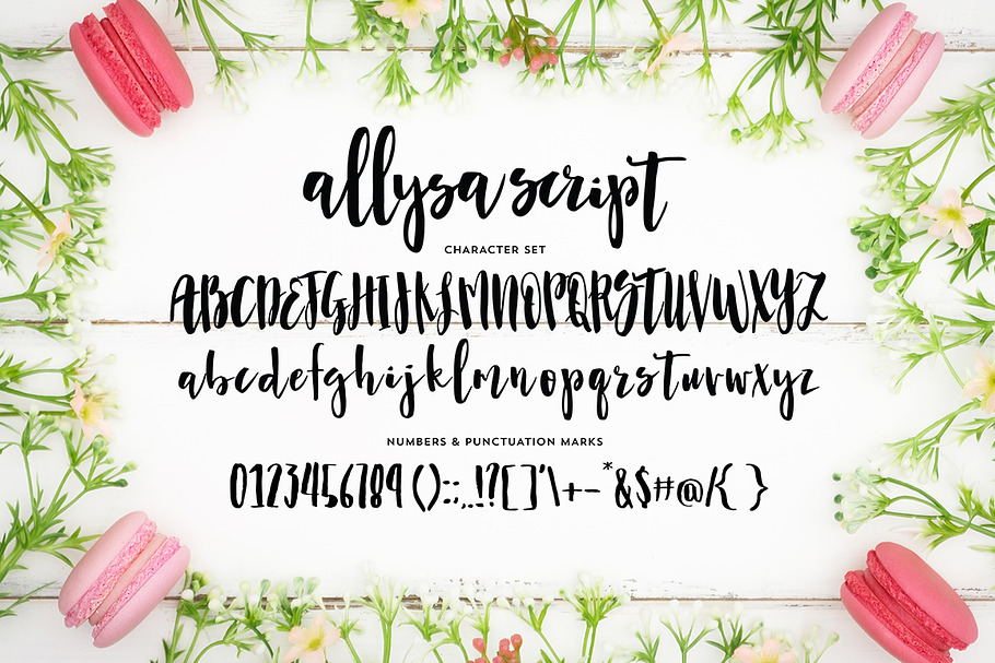 ALLYSA SCRIPT font