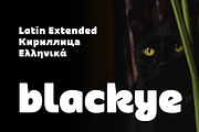 Blackye | Latin, Greek & Cyrillic
