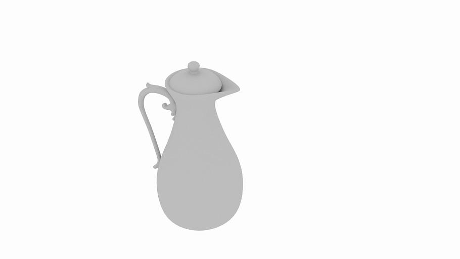  Coffee Tea Jug  in Appliances - product preview 5