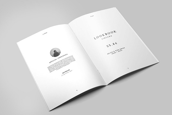 Firtana Lookbook in Brochure Templates - product preview 2