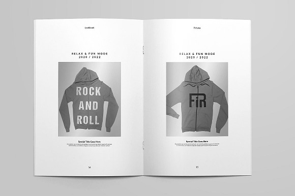 Firtana Lookbook in Brochure Templates - product preview 4