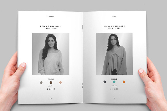 Firtana Lookbook in Brochure Templates - product preview 5