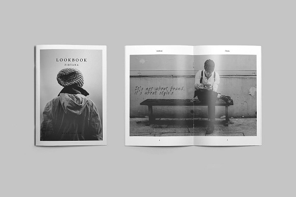 Firtana Lookbook in Brochure Templates - product preview 6