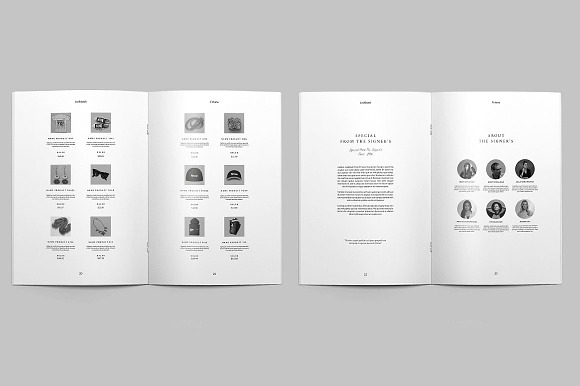 Firtana Lookbook in Brochure Templates - product preview 7