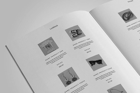 Firtana Lookbook in Brochure Templates - product preview 10